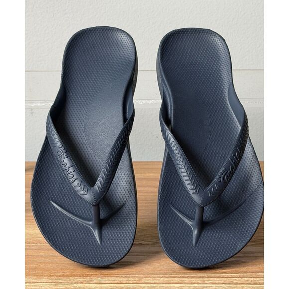 Archies Shoes - Size 6 Women's Archies, Arch Support Flip Flop ARCHFLIP-NAVY NWOT
